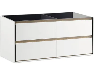 Obrázek produktu pro Koupelnová skříňka pod umyvadlo Differnz Providence bílá 119 x 51,5 x 44,5 cm