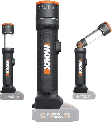 Obrázek produktu pro LED svítilna 20 V, 4 funkce, napájení z baterií