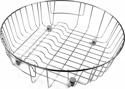 Produktbild von Geschirrkorb chrom für PYRAMIS Rundspülen CR, KIBA und IRIS / Rüstkorb / Geschirr-Korb / Spülkorb