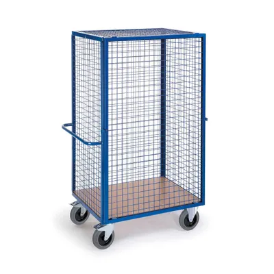 Produktbild von Rollcart Paketwagen 08-7666 blau 138,5 x 85,0 x 180,0 cm
