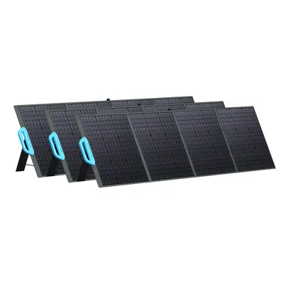 Immagine prodotto di BLUETTI 2 pannelli solari PV200, moduli fotovoltaici da 200 W per impianti solari autonomi, ideali per giardini, balconi e roulotte
