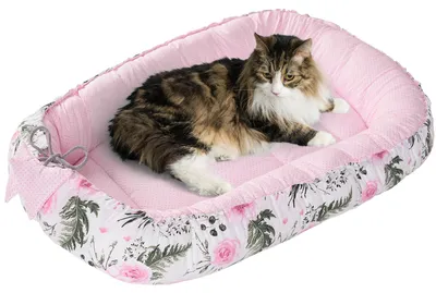 Immagine prodotto di Letto per gatti e cani, dimensioni 75x60x10 cm. Ideale come cuccia per gatti di piccola e media taglia