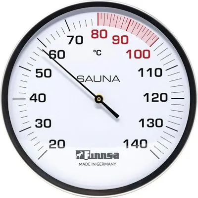 Produktbild von Sauna-Thermometer mit 130 mm Skala