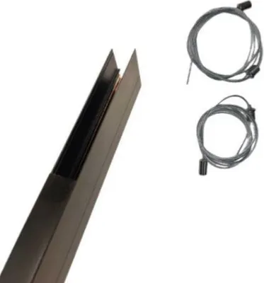 Produktbild von Magnetschienen-Set 1M + Aufhängungs-Set