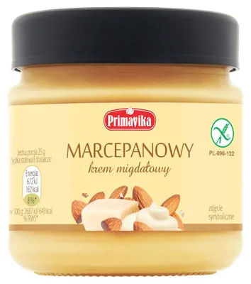 KREM MARCEPANOWY BEZGLUTENOWY 185 g - PRIMAVIKA