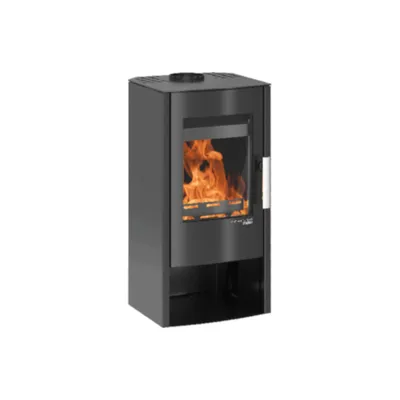 Produktbild von Haas+Sohn | Kaminofen ROSENHEIM easy 297.15 - Stahl perl-schwarz | 6kW