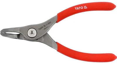 Produktbild von Außen-Sicherungsringzange gebogen 140 mm CrV