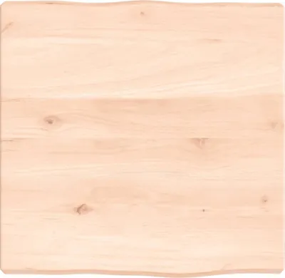 Produktbild von vidaXL Tischplatte 40x40x(2-4) cm Massivholz Unbehandelt Baumkante