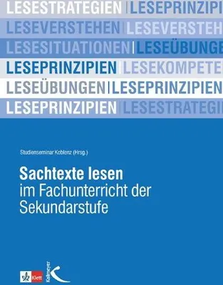 Zdjęcie produktu dla Sachtexte lesen im Fachunterricht der Sekundarstufe