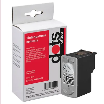 Imagen del producto de Tinta para impresora compatible con los cartuchos Canon CL-41