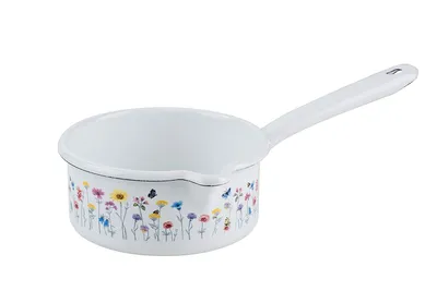 Obrázok produktu pre Riess Panvica Flora s výlevkou Ø14cm 0,75 litra Indukcia