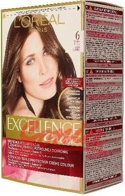 Produktbild von Loreal Excellence Creme Färbung Creme 6 Dunkelblond 1op.