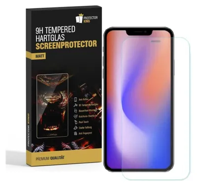 Produktbild von 6x 9H Panzerglas für iPhone 12 Mini Displayschutz Schutzglas Hartglas Schutzfolie Panzerfolie Displayglas ANTI-REFLEX MATT ENTSPIEGELT