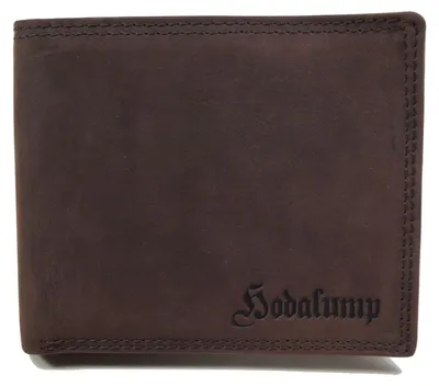 Produktbild von Hodalump & Ratschkatl Herren Geldbörse Geldtasche Fredl Leder Braun