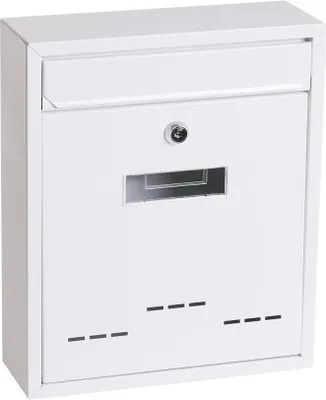 Immagine prodotto di cassetta postale bianca 31x26x9cm