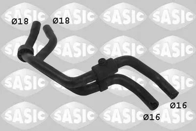 Produktbild von SASIC Kühlerschlauch Wasserschlauch für FIAT PUNTO (188) 3406003
