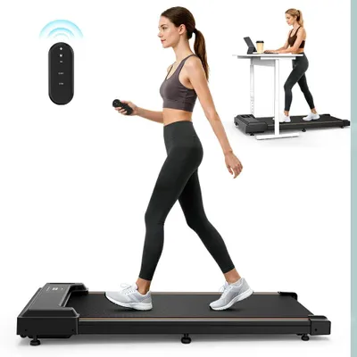 Produktbild von Formill FT21 Walking Pad flaches Laufband, 2,5 PS Motor, 1-6 km/h, geräuscharm (<45dB), bis 100 kg belastbar, platzsparendes Design