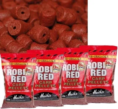 Zdjęcie produktu dla Dynamite Baits Pre-Drilled - Robin Red pelety 900g 15mm