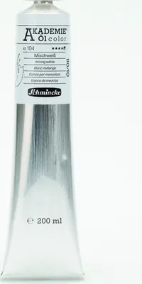 Produktbild von Schmincke 200ml AKADEMIE Öl color Mischweiss Öl 41 104 015