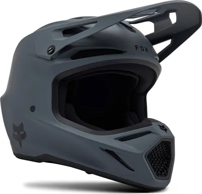 Produktbild von FOX V3 Solid MIPS Motocross Helm, grau, L (59/60)