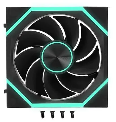 Zdjęcie produktu dla Wentylator chłodnicy procesora 120 mm argb rgb pwm do komputera