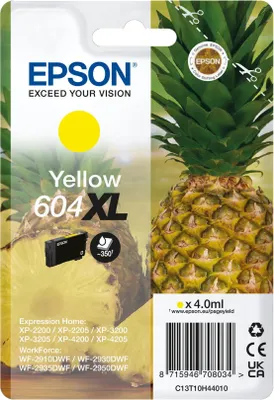Image de Epson Cartouche d'encre 604XL jaune (4,0ml)
