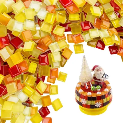 Immagine prodotto di Set di 1100 piastrelle in mosaico, disponibili in colori vivaci