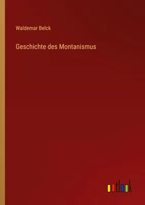 Produktbild von Geschichte des Montanismus