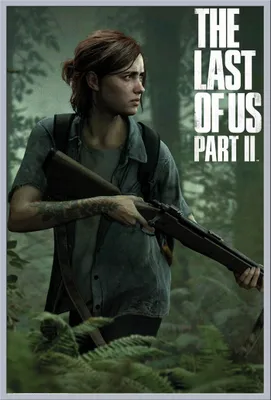 Produktbild von Last of Us, The - Poster - 2 - Ellie + Wechselrahmen, Shinsuke® Maxi Kunststoff silber, Acryl-Scheibe