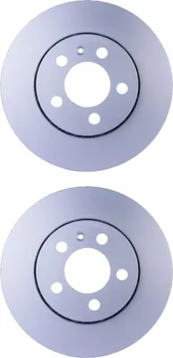 Produktbild von 2 Bremsscheiben außenbelüftet Ø 65 mm 22 mm HELLA passend für u.a. SEAT IBIZA