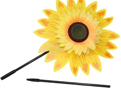 Produktbild von Windrad Sonnenblume XXL, 30cm, faltbar