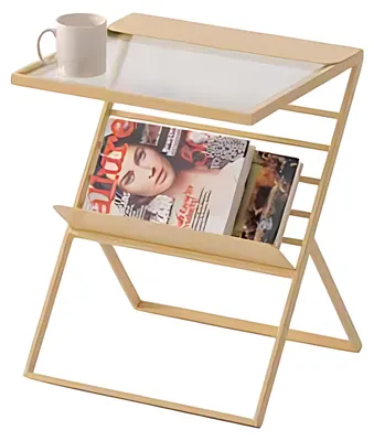 Immagine prodotto di Tavolino e portariviste dal design compatto, robusto e versatile