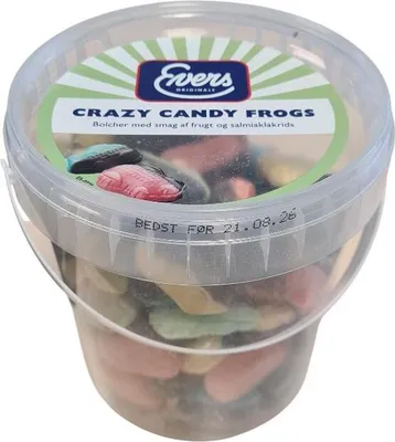 Produktbild von Evers Crazy Candy Frogs 600g