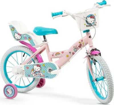 Produktbild von 14 Zoll Kinder Mädchen Fahrrad Kinderfahrrad Rad Bike Hello Kitty 1449