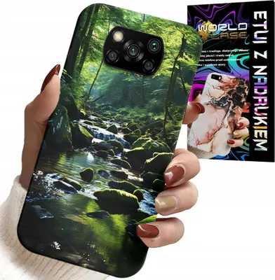 Image de Etui Do Xiaomi Poco X3 - Las Rzeka Strumień Przyroda Widoki
