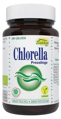 Produktbild von Espara Chlorella Presslinge 250 Stück, natürliches Nahrungsergänzungsmittel