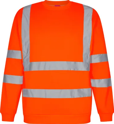 Produktbild von F. Engel Safety Sweatshirt, Orange, Gr. 3XL