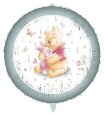 Produktbild von Winnie Puuh Folienballon 46 cm - Winnie Puuh Loves Nature