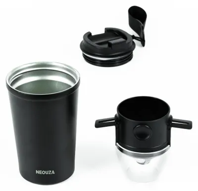 Produktbild von Kaffeebereiter mit vakuumisoliertem Becher