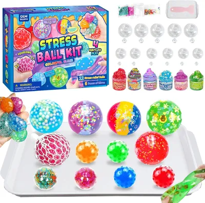 Zdjęcie produktu dla Zestaw do samodzielnego wykonania slime'u – zestaw 18 elementów