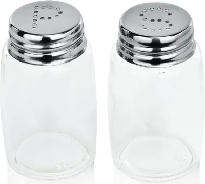 Produktbild von Salz-/ Pfefferstreuer Set aus Glas 7 cm