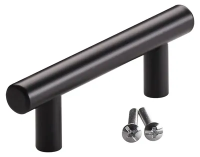 Produktbild von SOTECH Möbelgriff G17 Schrankgriff – Bohrabstand 64 mm, schwarz (20 Stück)