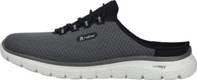 Produktbild von Rieker Herrenslipper blei/schwarz/schwarz/negro B668145 (43/blei/schwarz/schwarz)
