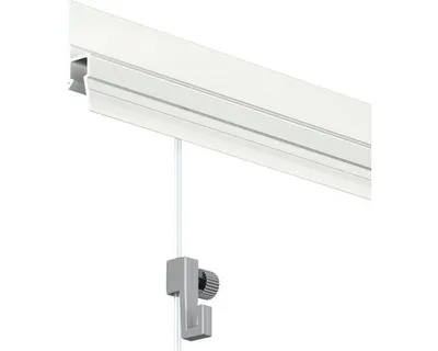 Produktbild von Bilderschiene Deco Rail weiß 200 cm