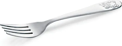 Produktbild von 60x Kindergabel Amelie Bär, Kinderbesteck Edelstahl 18/10, Gabel 14,5 cm