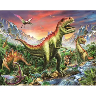 Zdjęcie produktu dla Diamentowy obraz dinozaura Norimpex 30x40cm