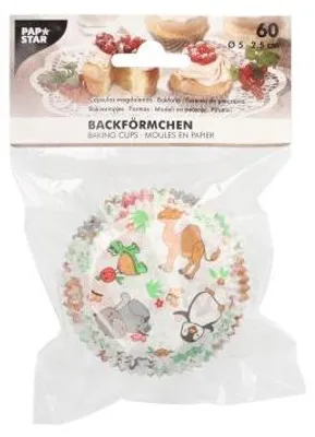 Produktbild von Backförmchen Ø 5 cm · 2,5 cm 4 Motive sortiert