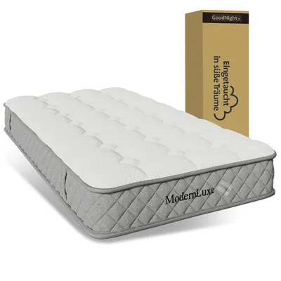 Produktbild von Orthopädische Taschenfederkernmatratze 90x200cm, H3, 7-Zonen Kaltschaum-Matratze, Höhe 20cm,