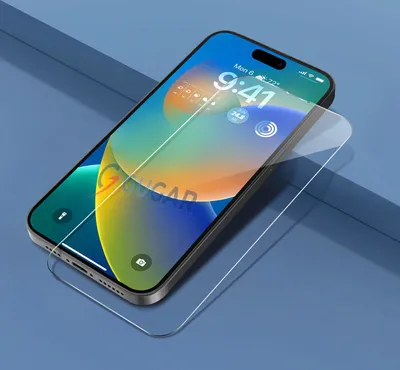 Produktbild von Für iPhone 14 Pro ( 6.1" ) - Panzerglas Glasfolie Display Schutz Folie Glas 9H Hart Echt Glas Displayschutzfolie