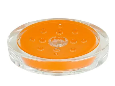 Obrázek produktu pro Spirella 7610583136299, Oranžová, Průhledná, Akrylový, Oválný, 130 mm, 100 mm, 30 mm